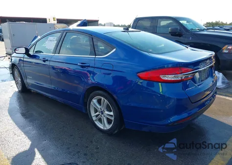 2018 Ford Fusion Hybrid Se from USA, damaged, VIN 3FA6P0LU8JR133858